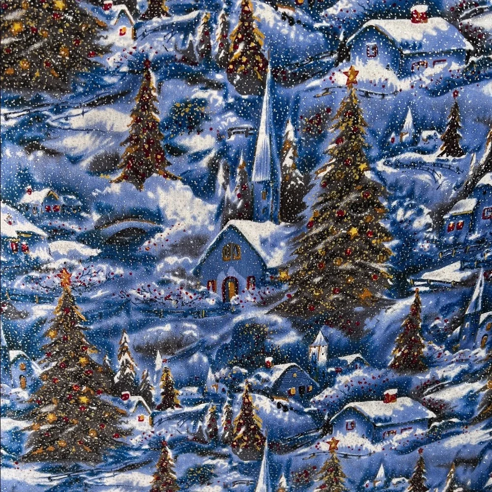 Handcrafted Winter Wonderland Holiday Throw Pillows